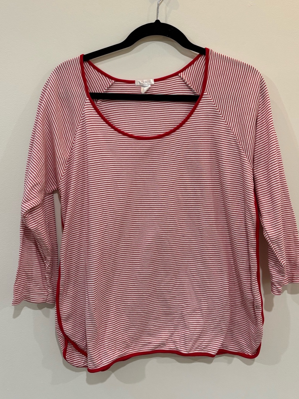 Lake Pajamas Pima Cotton Striped Top